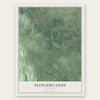 Slingerlands, New York map print, the full design