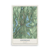 Southeast, New York map print, 12" x 18" Archival Matte Print mockup