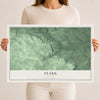 Stark, New York map print, 12" x 18" Archival Matte Print mockup