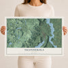 Ticonderoga, New York map print, 12" x 18" Archival Matte Print mockup