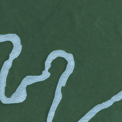 Close-up 1 of the Tonawanda Reservation, New York map artwork