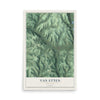 Van Etten, New York map print, 12" x 18" Archival Matte Print mockup