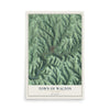 Walton, New York map print, 12" x 18" Archival Matte Print mockup