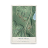Map of Belle Valley, Ohio, 12 x 18 inch unframed archival matte print