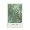 Map of Bellville, Ohio, 12 x 18 inch unframed archival matte print