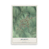 Map of Belmont, Ohio, 12 x 18 inch unframed archival matte print