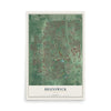 Map of Brunswick, Ohio, 12 x 18 inch unframed archival matte print