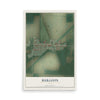 Map of Burgoon, Ohio, 12 x 18 inch unframed archival matte print