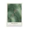 Map of Butlerville, Ohio, 12 x 18 inch unframed archival matte print