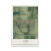Map of Cairo, Ohio, 12 x 18 inch unframed archival matte print