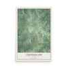 Map of Chesterland, Ohio, 12 x 18 inch unframed archival matte print