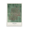 Map of Cheviot, Ohio, 12 x 18 inch unframed archival matte print
