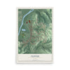 Map of Cleves, Ohio, 12 x 18 inch unframed archival matte print