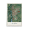 Map of Covington, Ohio, 12 x 18 inch unframed archival matte print