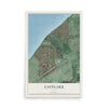 Map of Eastlake, Ohio, 12 x 18 inch unframed archival matte print