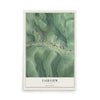 Map of Fairview, Ohio, 12 x 18 inch unframed archival matte print