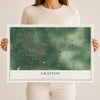 Map of Grafton, Ohio, 12 x 18 inch unframed archival matte print