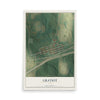 Map of Gratiot, Ohio, 12 x 18 inch unframed archival matte print