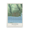 Map of Higginsport, Ohio, 12 x 18 inch unframed archival matte print
