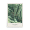Map of Irondale, Ohio, 12 x 18 inch unframed archival matte print