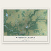 Kinsman Center, Ohio map print, the full design