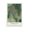 Map of Marshallville, Ohio, 12 x 18 inch unframed archival matte print