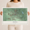 Map of Medina, Ohio, 12 x 18 inch unframed archival matte print