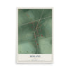 Map of Midland, Ohio, 12 x 18 inch unframed archival matte print