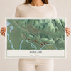 Map of Midvale, Ohio, 12 x 18 inch unframed archival matte print