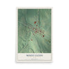 Map of Mount Eaton, Ohio, 12 x 18 inch unframed archival matte print
