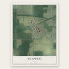 Neapolis, Ohio map print, the full design