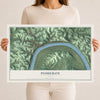 Map of Pomeroy, Ohio, 12 x 18 inch unframed archival matte print