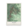 Map of Reading, Ohio, 12 x 18 inch unframed archival matte print