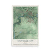Map of South Lebanon, Ohio, 12 x 18 inch unframed archival matte print