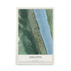 Map of Stratton, Ohio, 12 x 18 inch unframed archival matte print