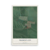 Map of Tremont City, Ohio, 12 x 18 inch unframed archival matte print