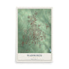 Map of Wadsworth, Ohio, 12 x 18 inch unframed archival matte print
