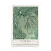 Map of Waite Hill, Ohio, 12 x 18 inch unframed archival matte print