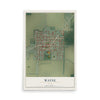 Map of Wayne, Ohio, 12 x 18 inch unframed archival matte print
