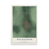 Map of West Manchester, Ohio, 12 x 18 inch unframed archival matte print