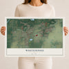 Map of Whitehouse, Ohio, 12 x 18 inch unframed archival matte print