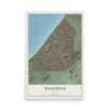 Map of Willowick, Ohio, 12 x 18 inch unframed archival matte print
