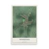 Map of Woodstock, Ohio, 12 x 18 inch unframed archival matte print