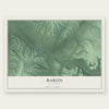 Baron, Oklahoma map print, the full design