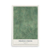 Map of Bridge Creek, Oklahoma, 12 x 18 inch unframed archival matte print