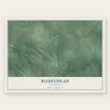 Bushyhead, Oklahoma map print, the full design