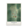 Map of Drummond, Oklahoma, 12 x 18 inch unframed archival matte print