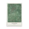 Map of Glenpool, Oklahoma, 12 x 18 inch unframed archival matte print