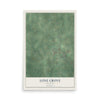Map of Lone Grove, Oklahoma, 12 x 18 inch unframed archival matte print