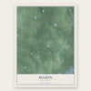 Mason, Oklahoma map print, the full design